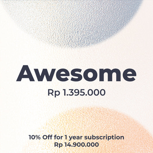 3. Awesome - Monthly Package